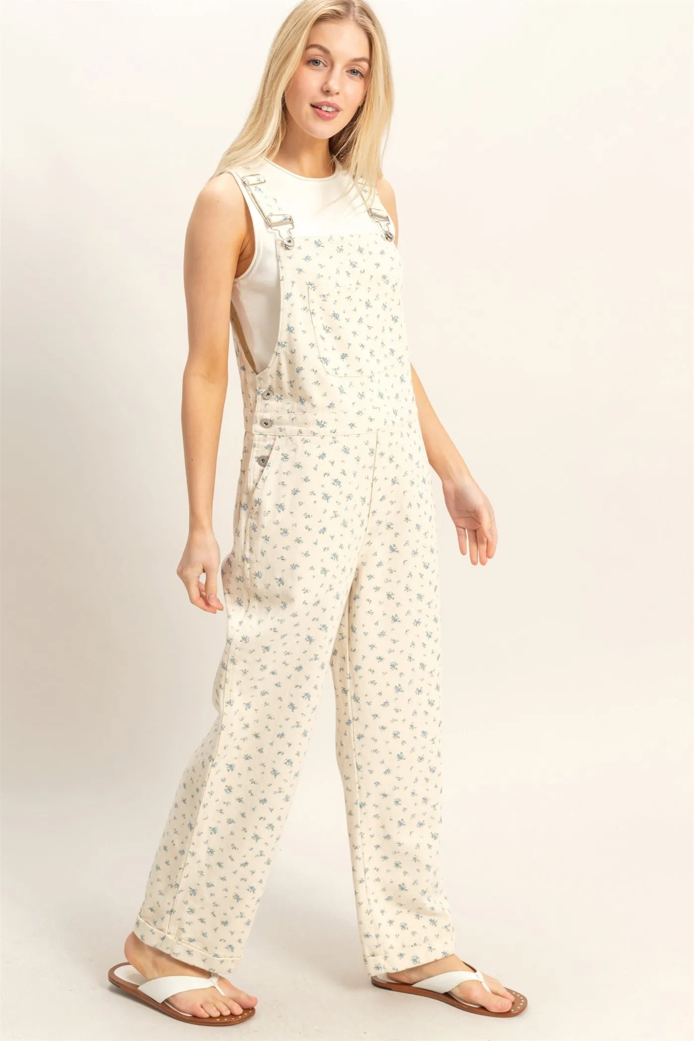 Tammy Floral Overalls sold by Morning Lavender product image thumbnail 3