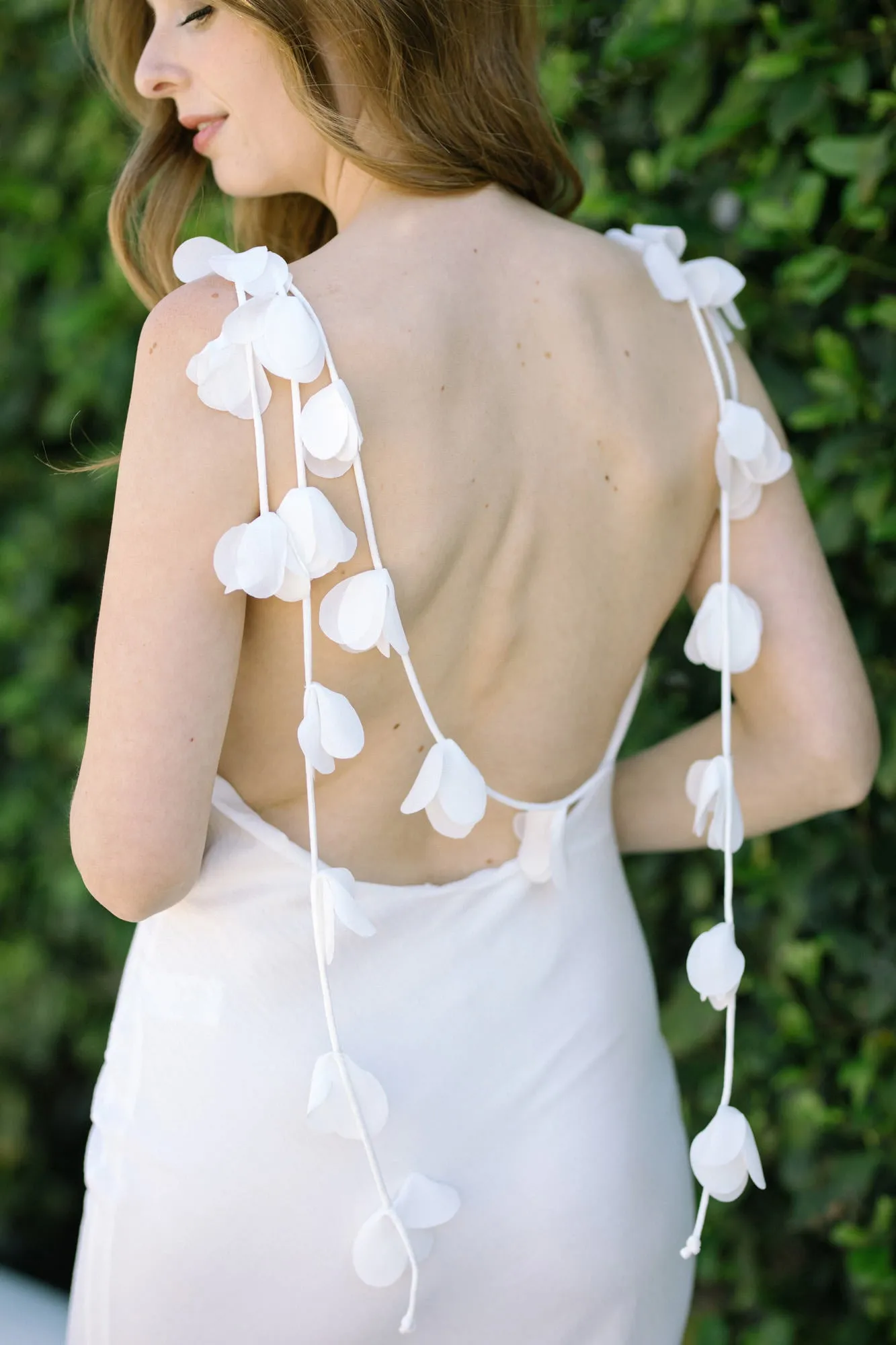 Ava Petal Trim Slip Maxi Dress sold by Morning Lavender product image thumbnail 3