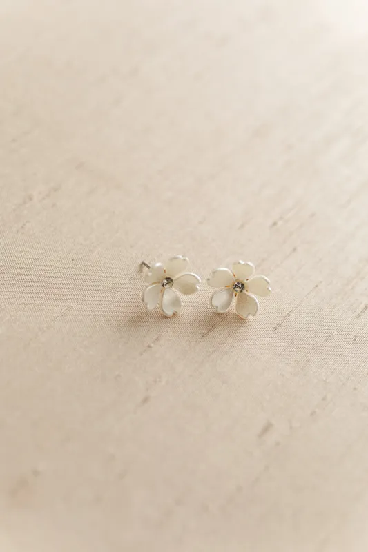 Penelope Flower Earrings made by Fame