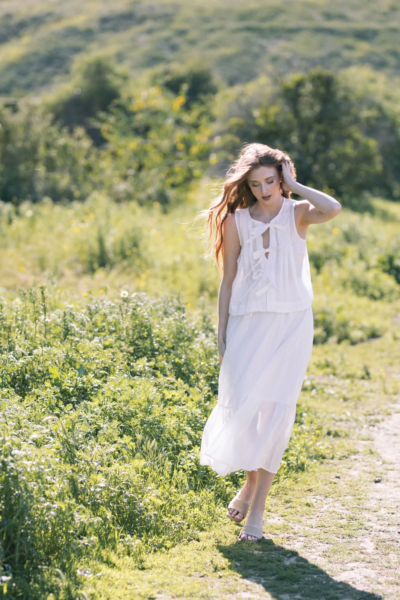 Daisy Front Tie Top sold by Morning Lavender product image thumbnail 4