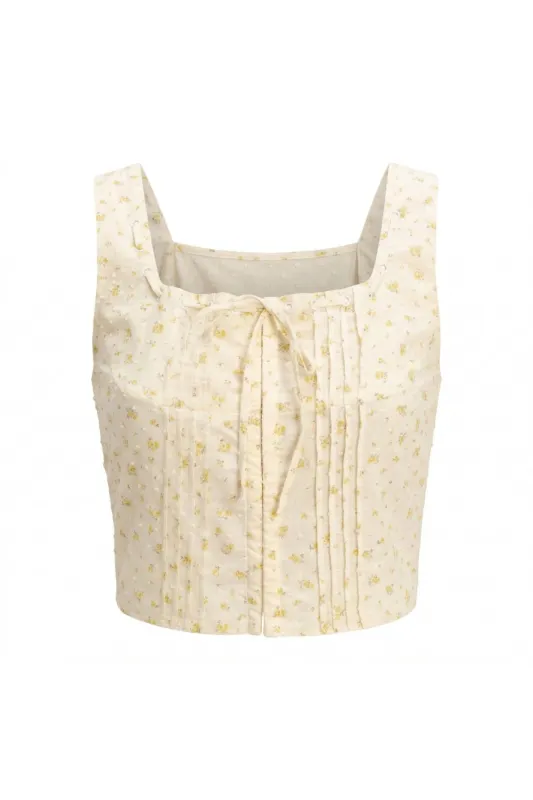 Mallory Floral Crop Top sold by Morning Lavender