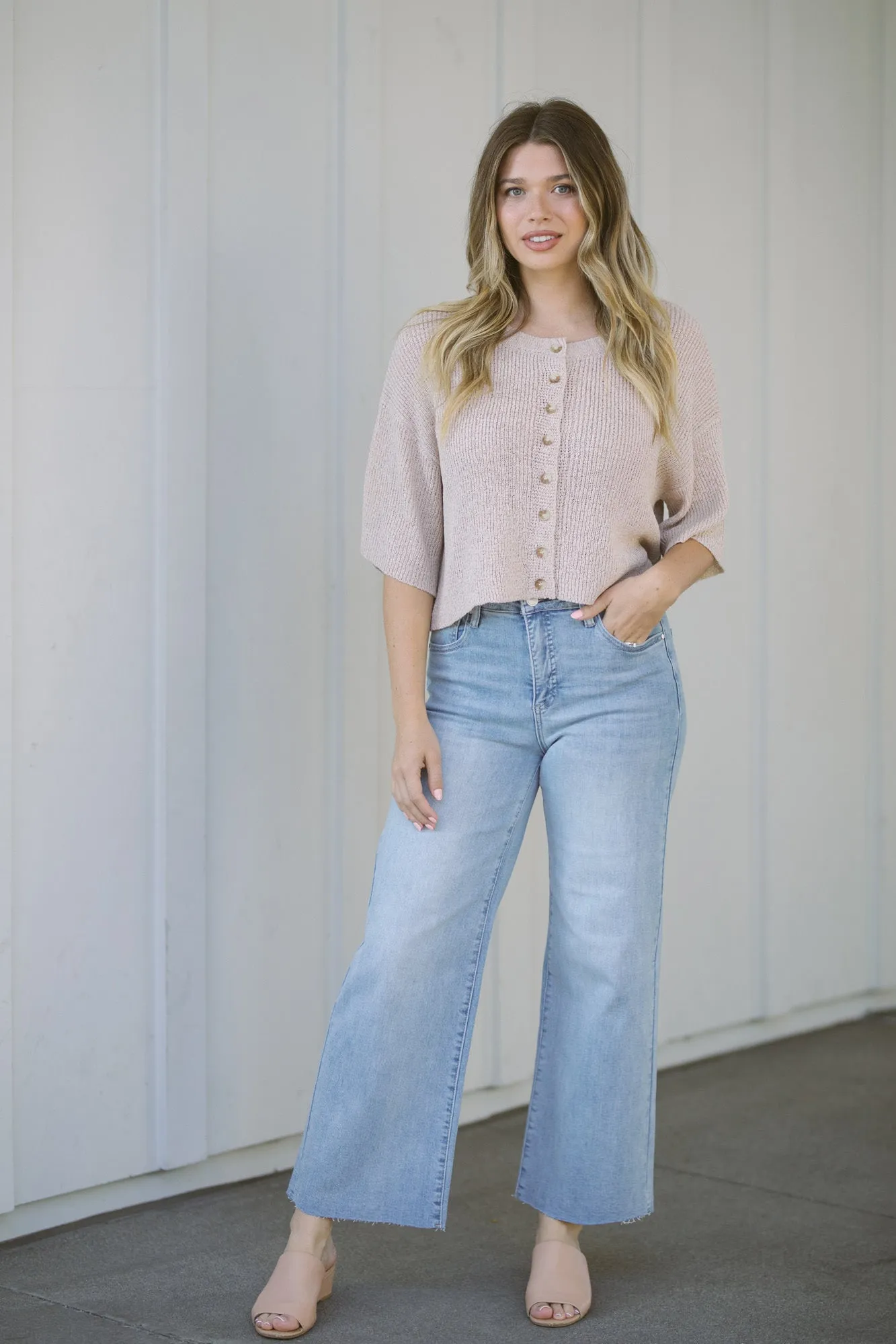 Bree Short Sleeve Cardigan sold by Morning Lavender product image thumbnail 2