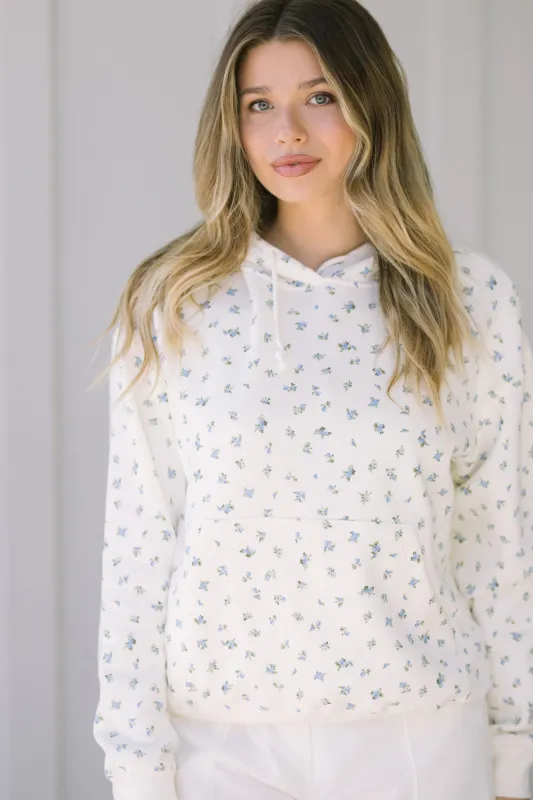 Judy Floral Hoodie Sweatshirt made by HYFVE