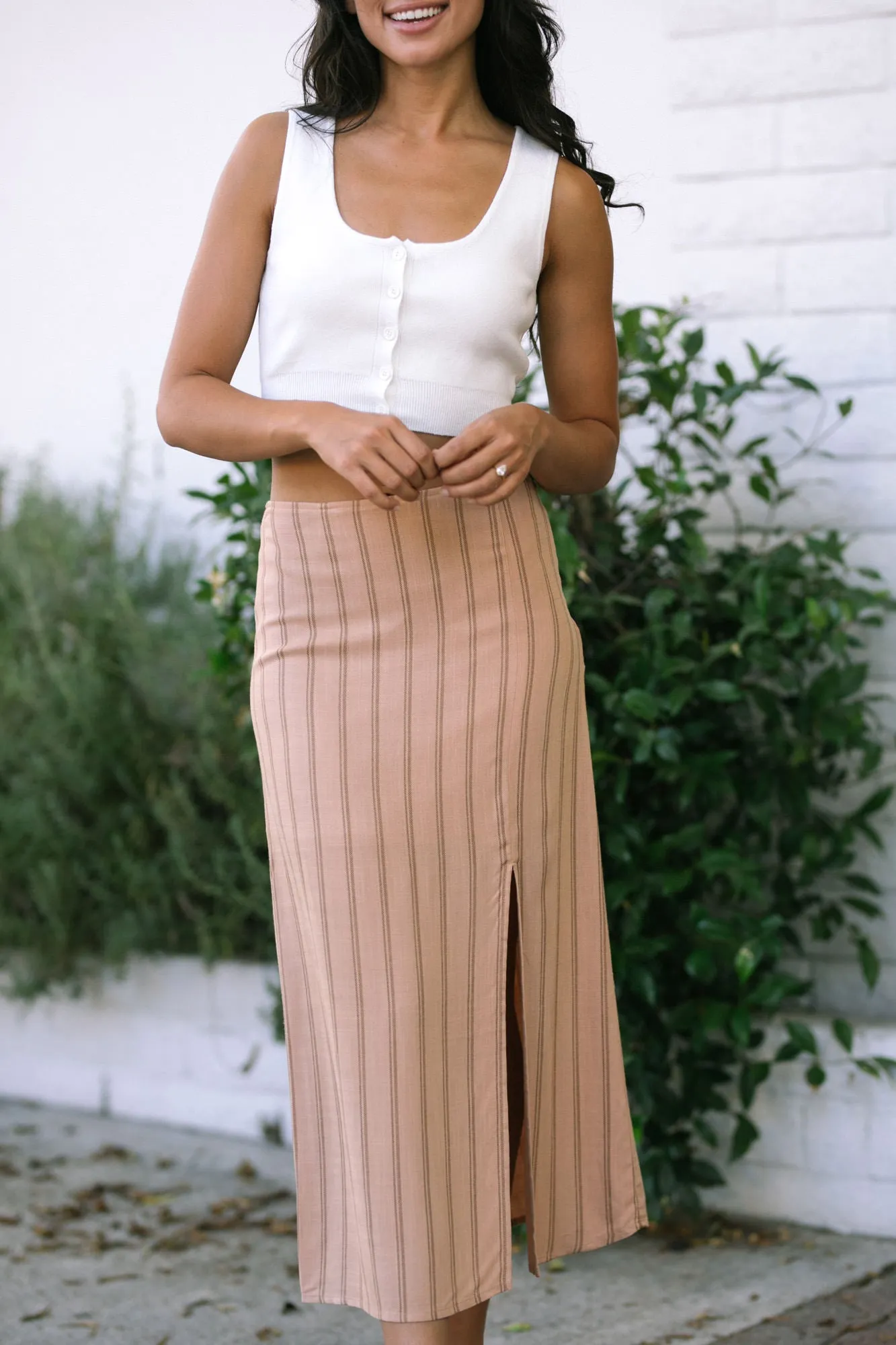 Daniela Striped Midi Skirt sold by Morning Lavender product image thumbnail 3