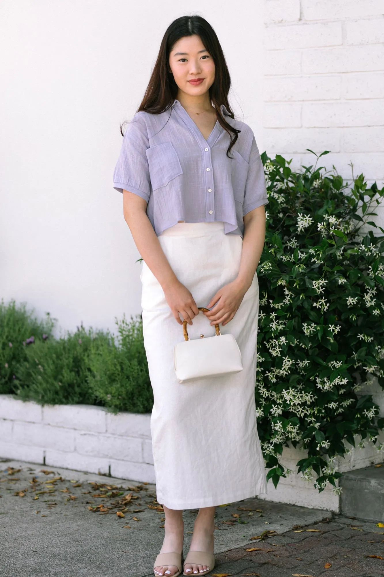 Tristen Boxy Buttoned Shirt sold by Morning Lavender product image thumbnail 5