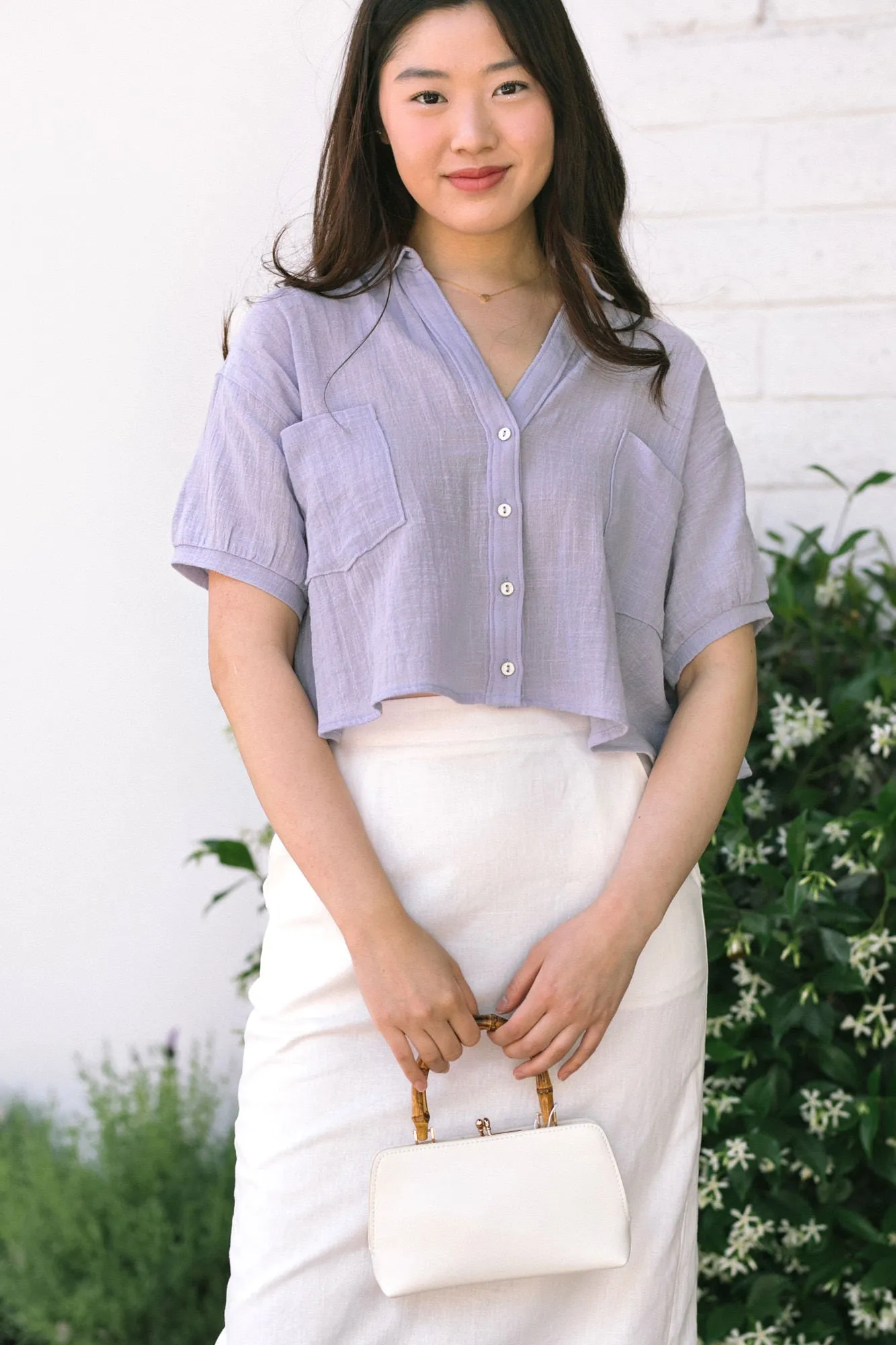 Tristen Boxy Buttoned Shirt sold by Morning Lavender product image thumbnail 2
