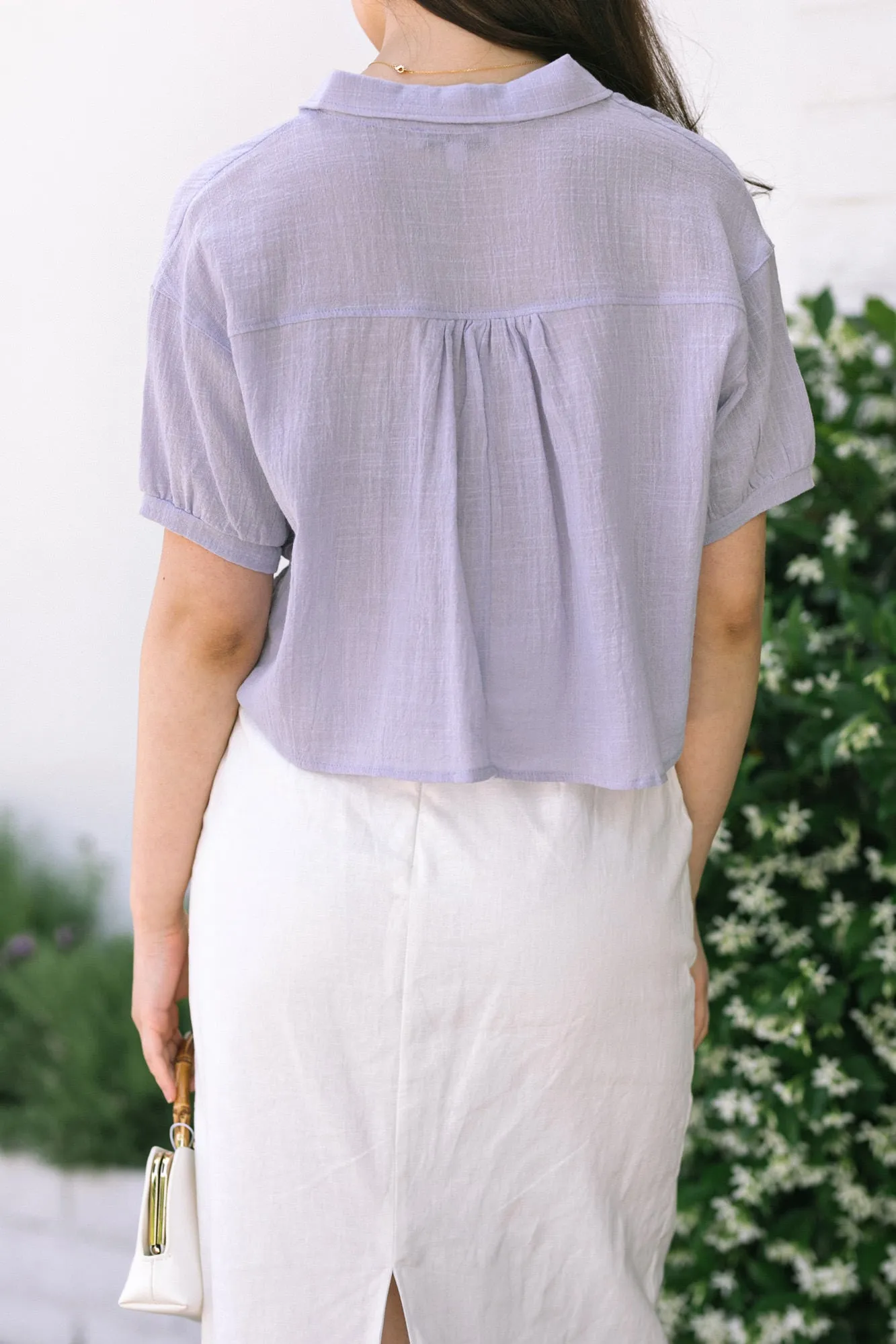 Tristen Boxy Buttoned Shirt sold by Morning Lavender product image thumbnail 4