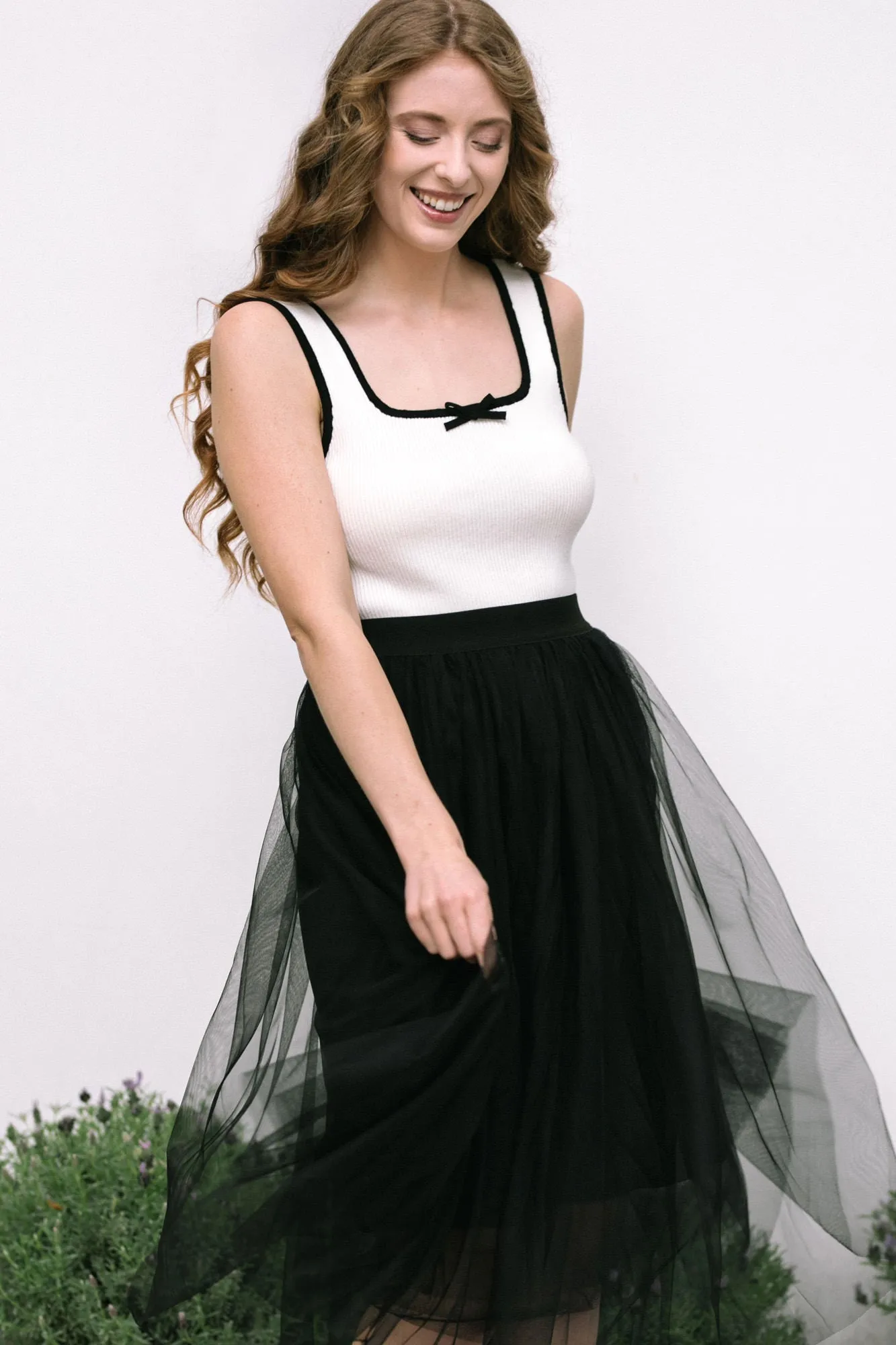 Carly Contrast Knit Tank sold by Morning Lavender product image thumbnail 2