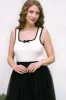 Carly Contrast Knit Tank sold by Morning Lavender
