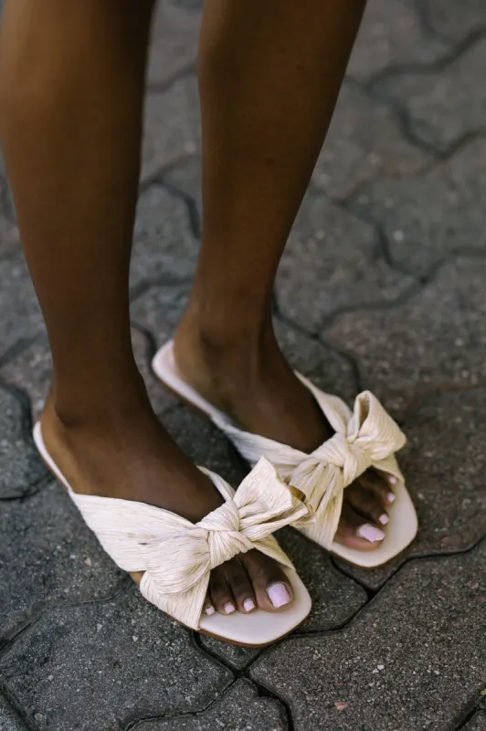 Reed Bow Sandals sold by Morning Lavender
