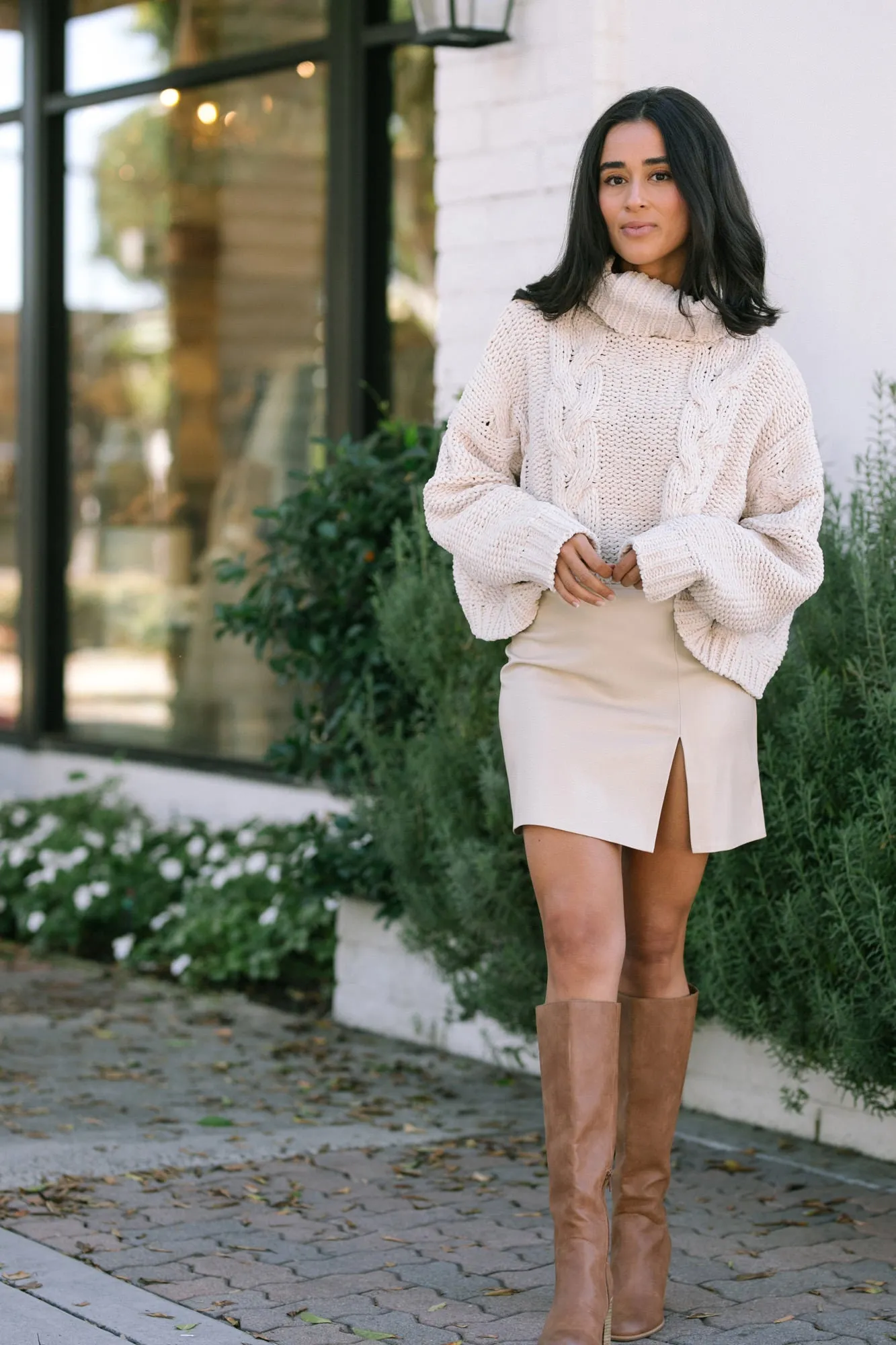 Zhina Slit Mini Skirt sold by Morning Lavender product image thumbnail 5