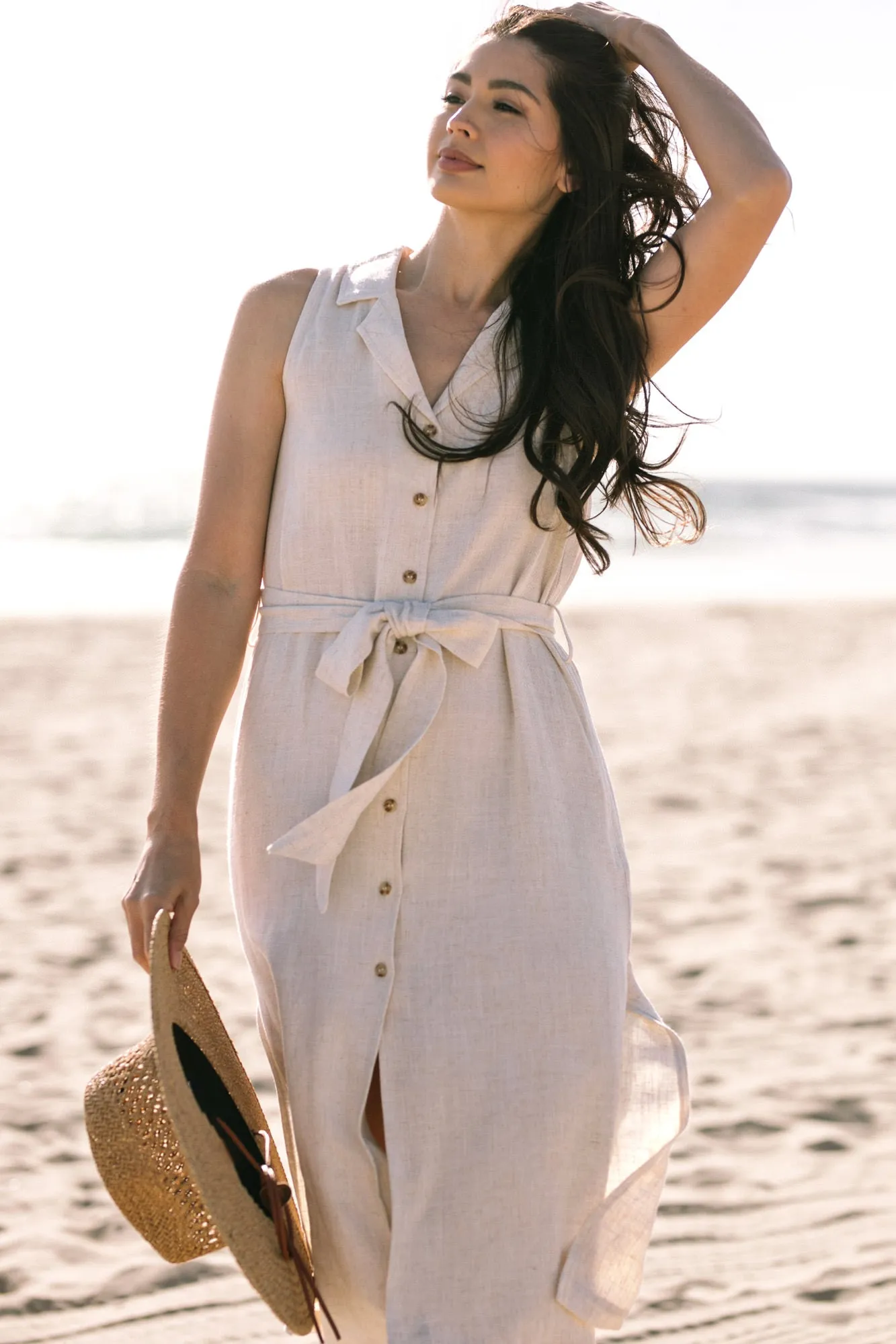 Greta Collared Midi Dress sold by Morning Lavender product image thumbnail 3