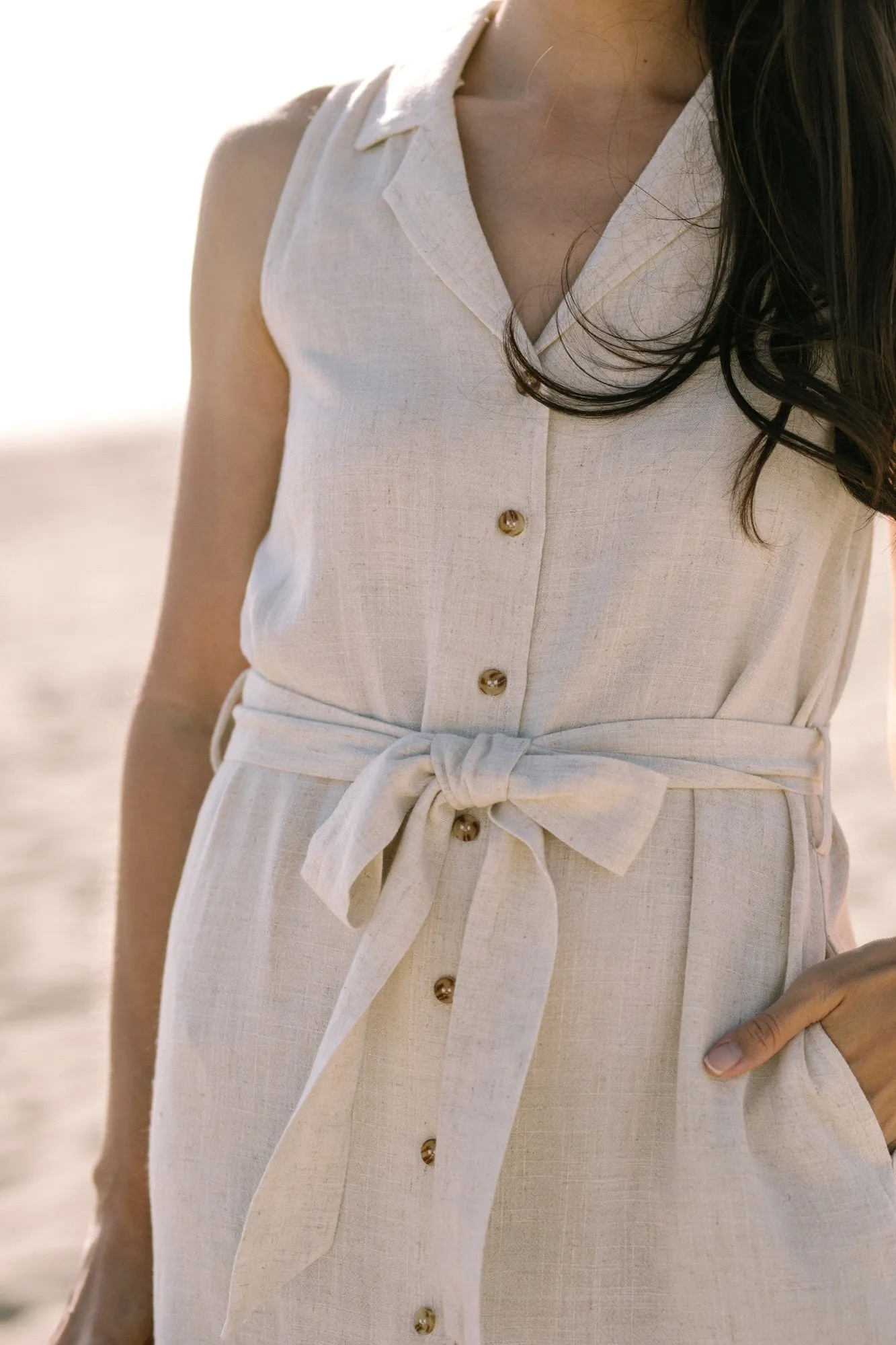 Greta Collared Midi Dress sold by Morning Lavender product image thumbnail 5