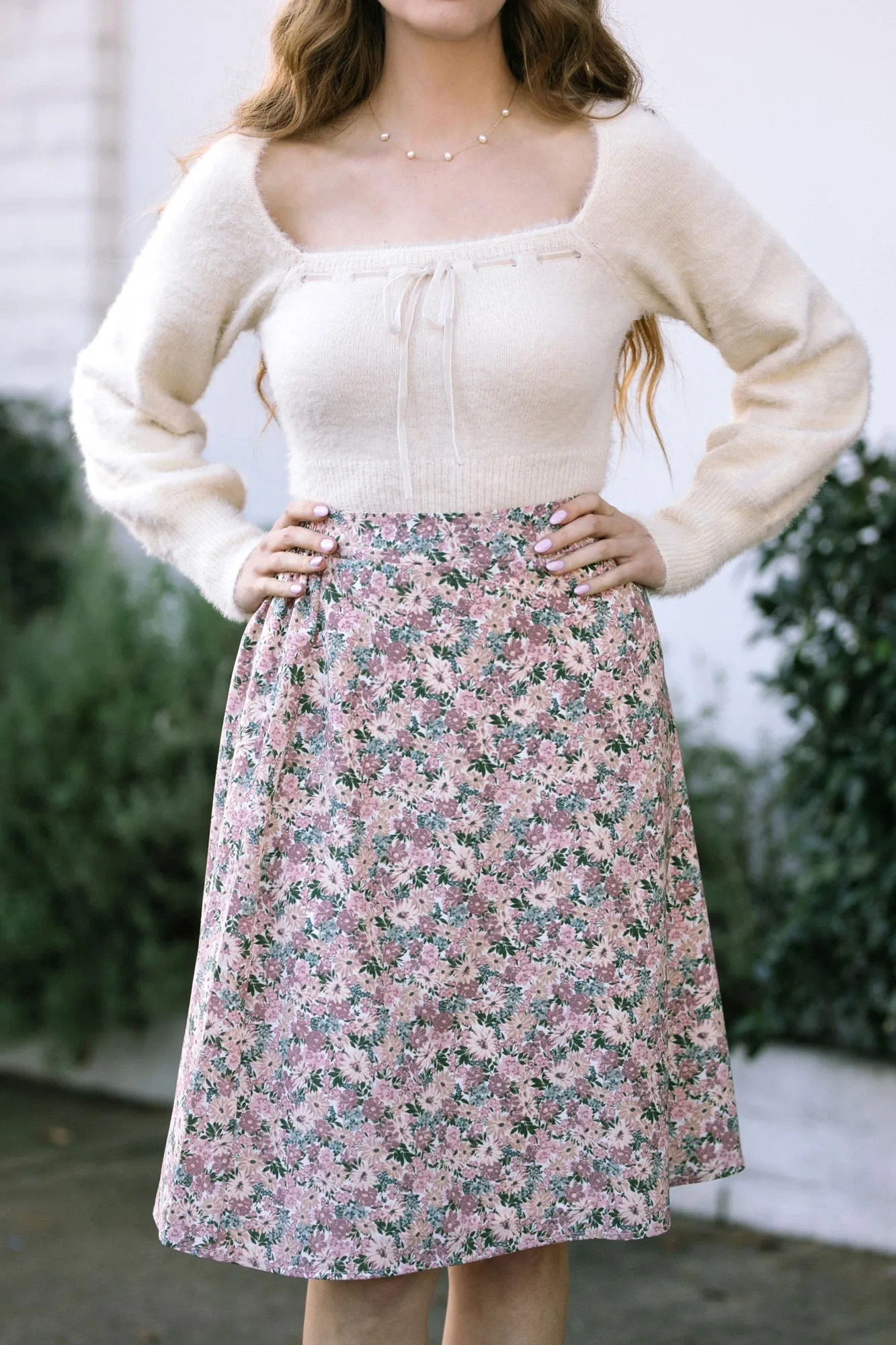 Lucille Midi Slip Skirt sold by Morning Lavender product image thumbnail 3