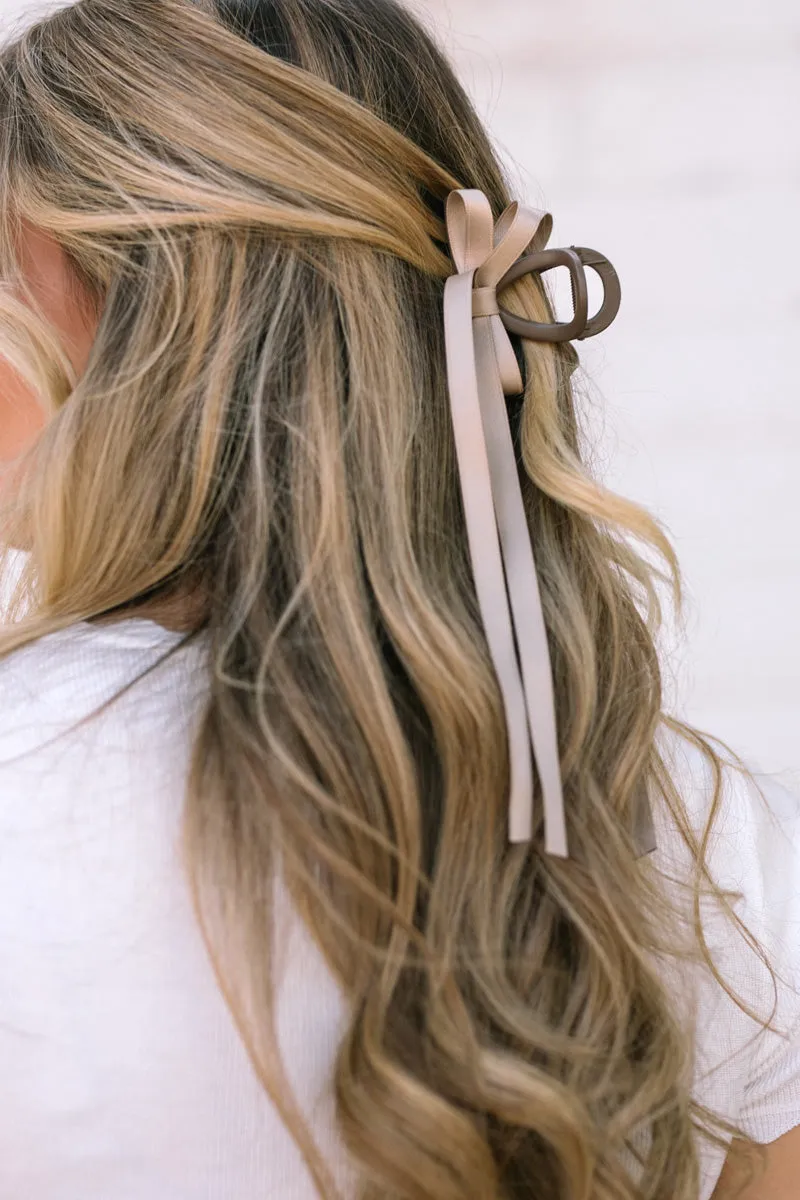 Adalyn Bow Claw Clip sold by Morning Lavender