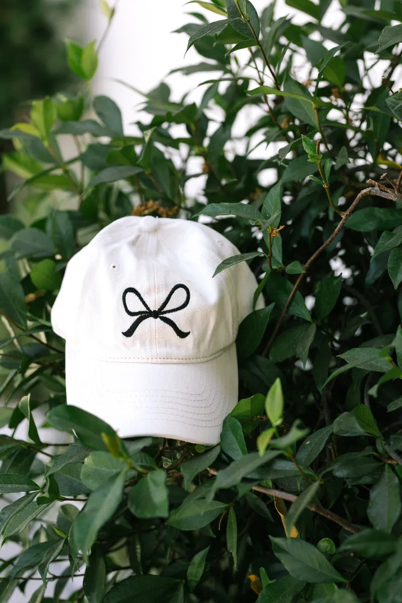 Lacey Bow Baseball Cap sold by Morning Lavender product image thumbnail 2
