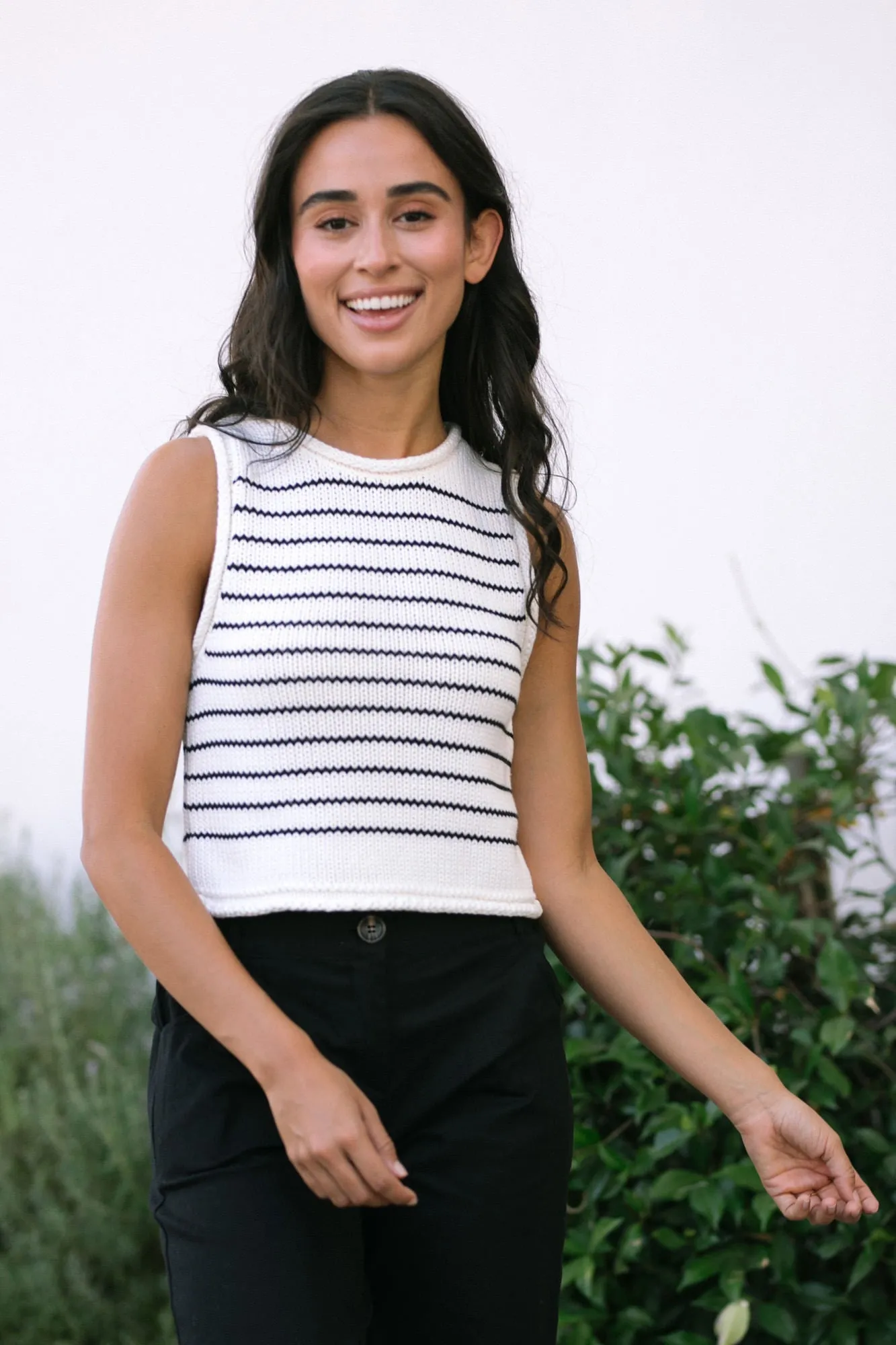 Pippa Sleeveless Knit Top sold by Morning Lavender