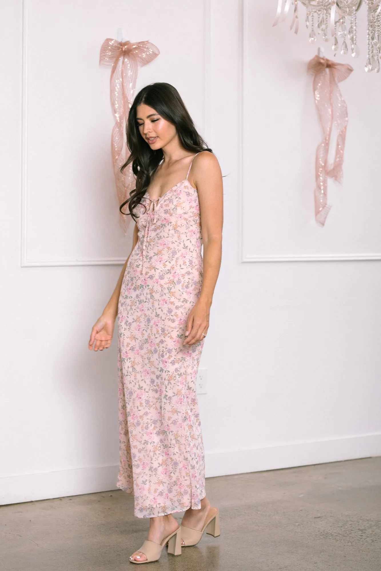 Genevieve Floral Maxi Dress sold by Morning Lavender