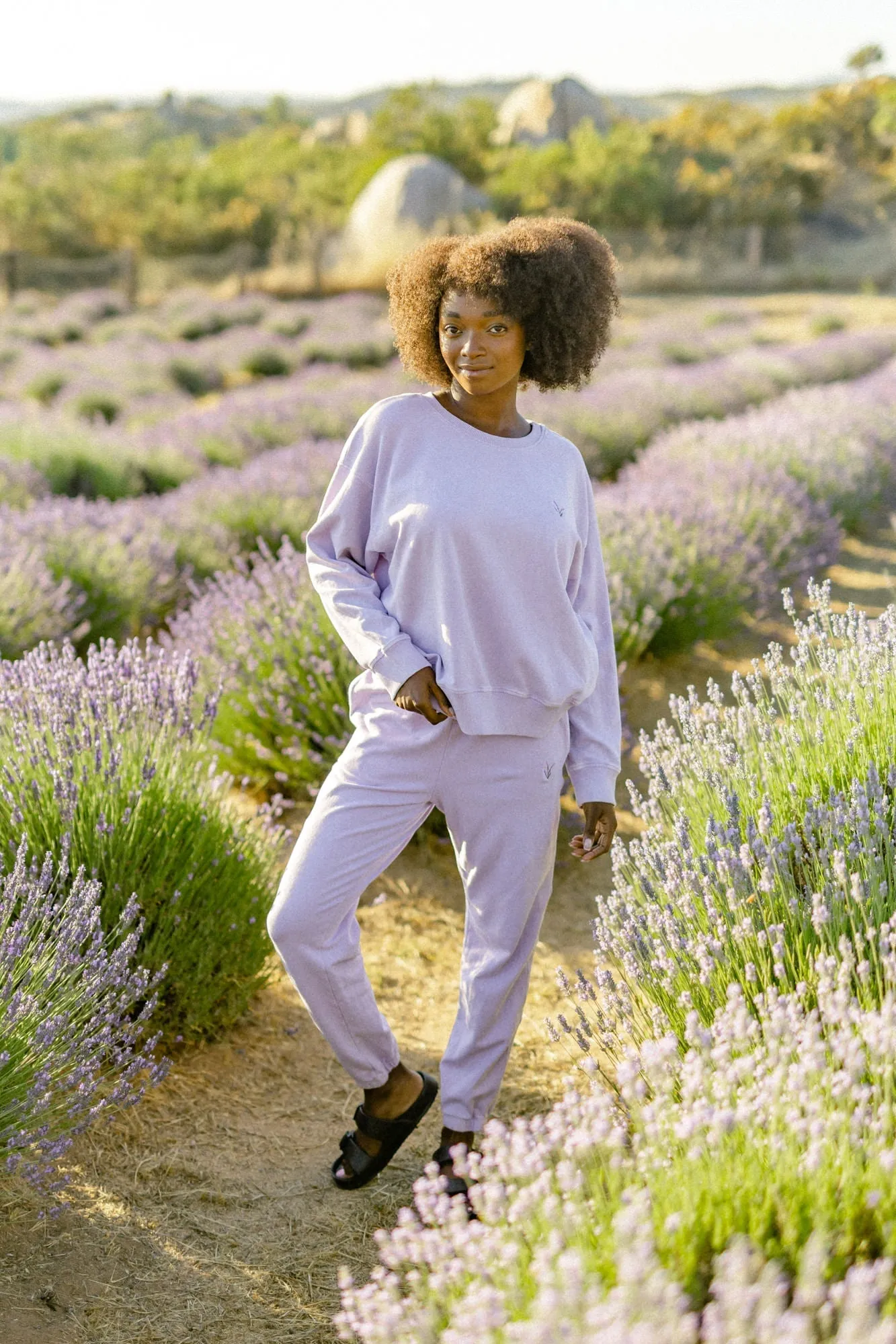 Andie Embroidered Sweatpants sold by Morning Lavender product image thumbnail 2