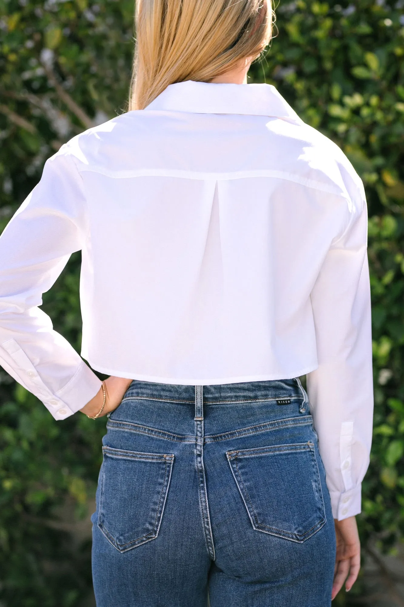 Toni Cropped Buttoned Shirt sold by Morning Lavender product image thumbnail 5