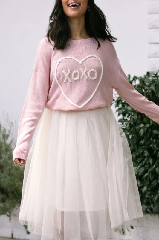Sandra XOXO Knit Sweater sold by Morning Lavender