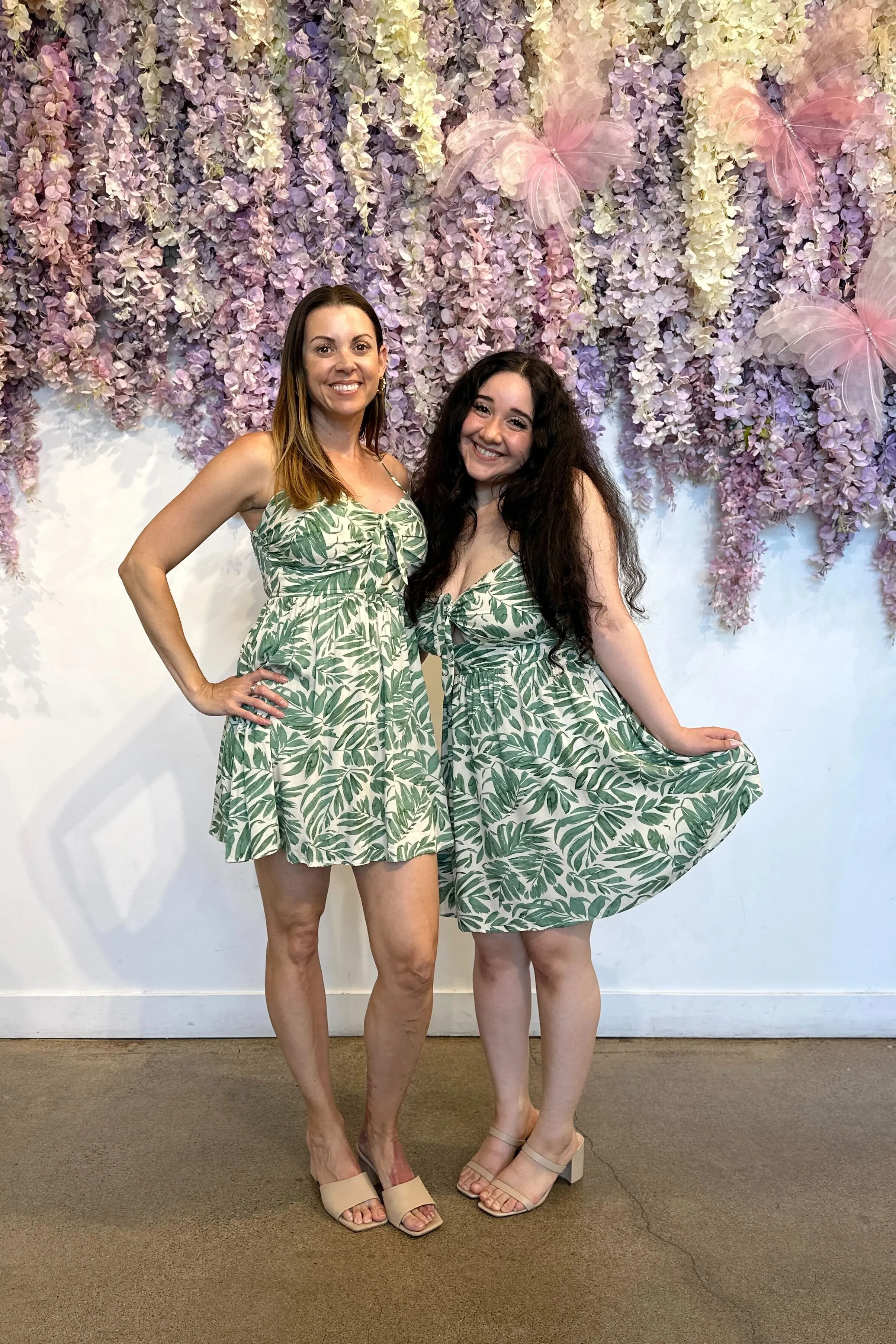 Ivy Tie Front Mini Dress sold by Morning Lavender product image thumbnail 2