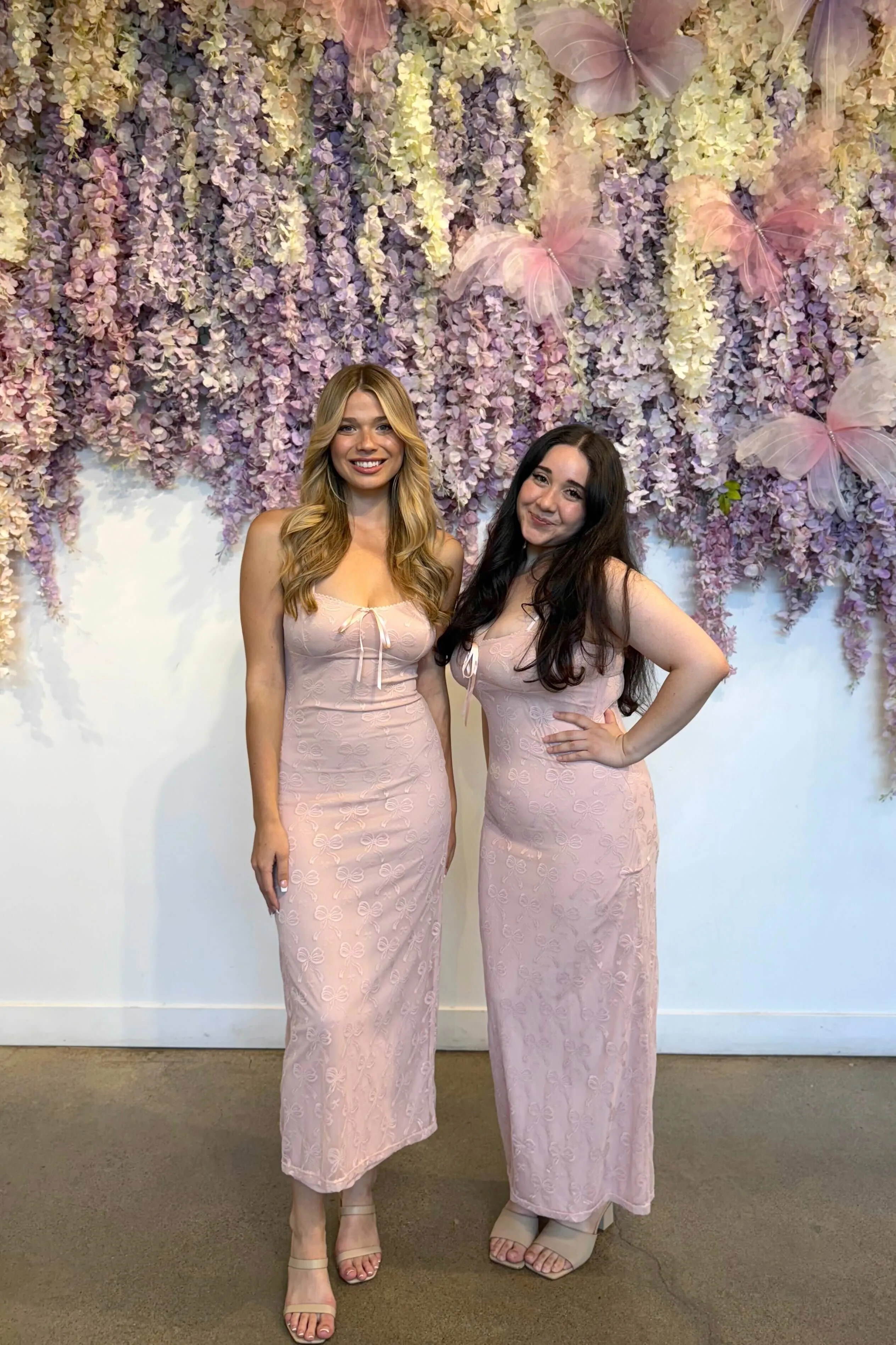 Bethany Bow Mesh Dress sold by Morning Lavender product image thumbnail 2