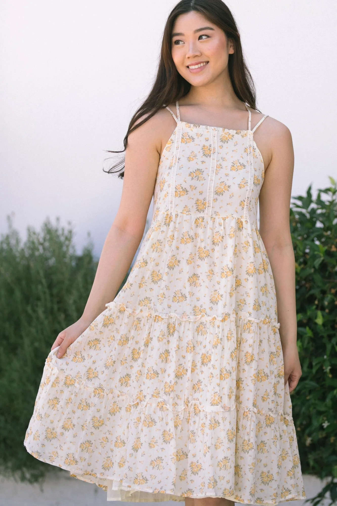 Maria Tiered Midi Dress sold by Morning Lavender product image thumbnail 5