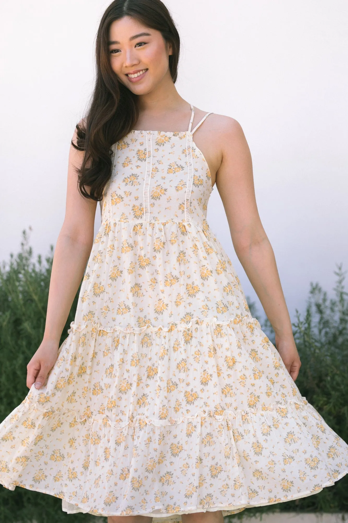 Maria Tiered Midi Dress sold by Morning Lavender product image thumbnail 2