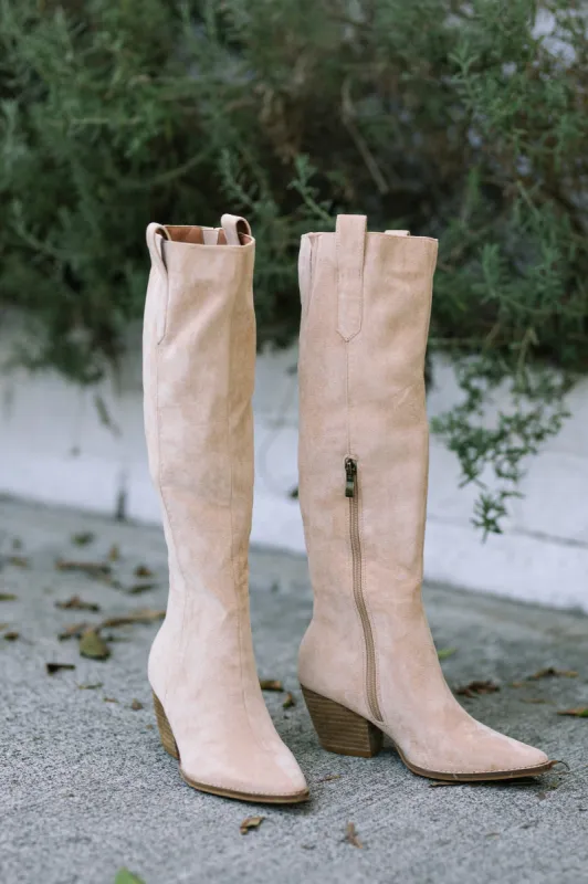 Birkin Knee High Boots sold by Morning Lavender