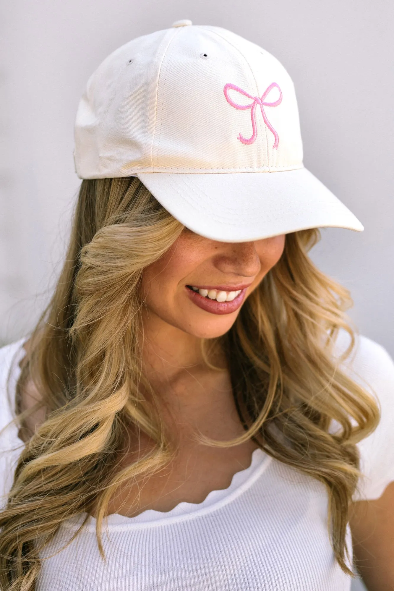 Emma Bow Baseball Hat sold by Morning Lavender product image thumbnail 4