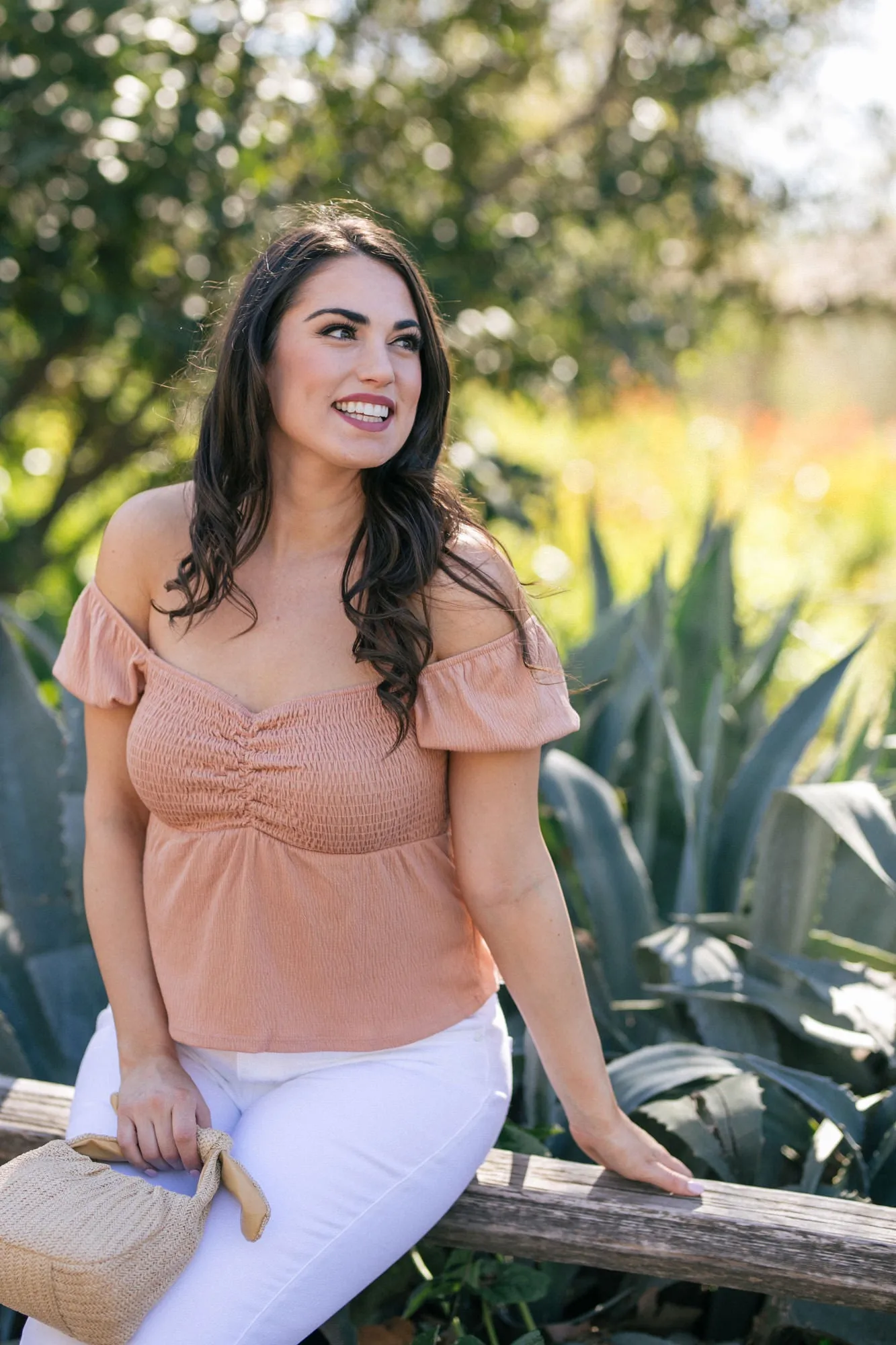 Brianne Sweetheart Smocked Top sold by Morning Lavender product image thumbnail 2