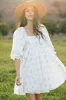 Mimi Floral Puff Sleeve Mini Dress sold by Morning Lavender