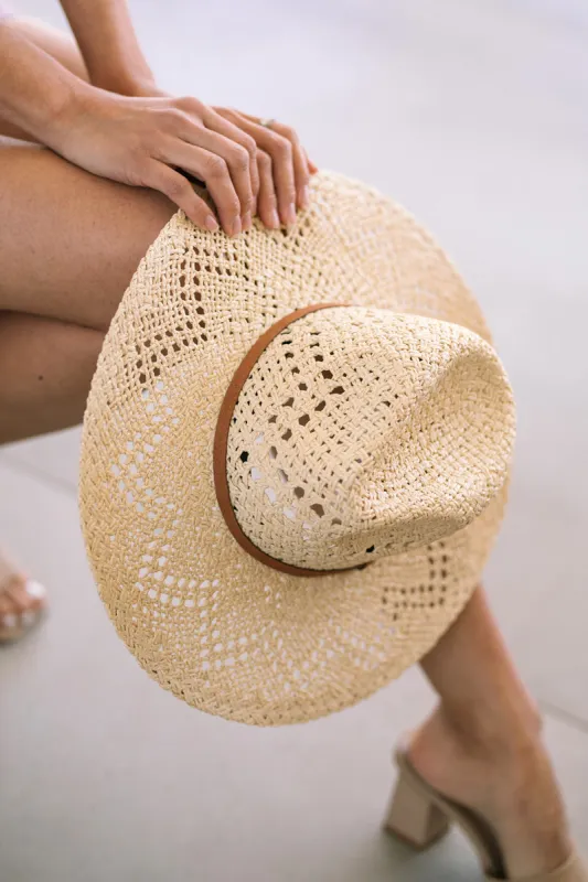 Chelsea Straw Hat sold by Morning Lavender