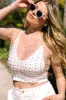 Amaya Embellished Mesh Top sold by Morning Lavender