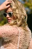 Amaya Embellished Mesh Top sold by Morning Lavender