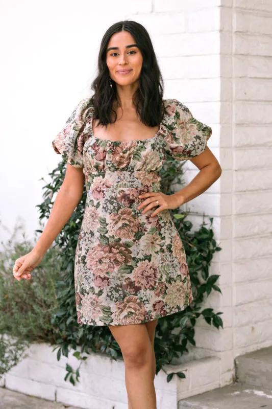 Morgan Jacquard Mini Dress sold by Morning Lavender