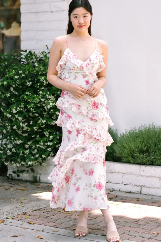 Melissa Ruffled Maxi Dress sold by Morning Lavender