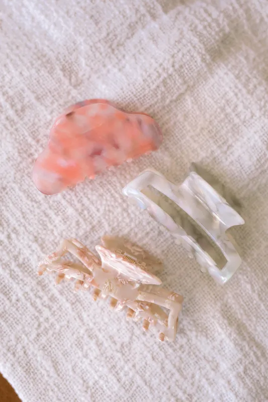 Elsie Resin Claw Clip sold by Morning Lavender