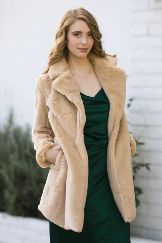 Alicia Faux Fur Coat sold by Morning Lavender