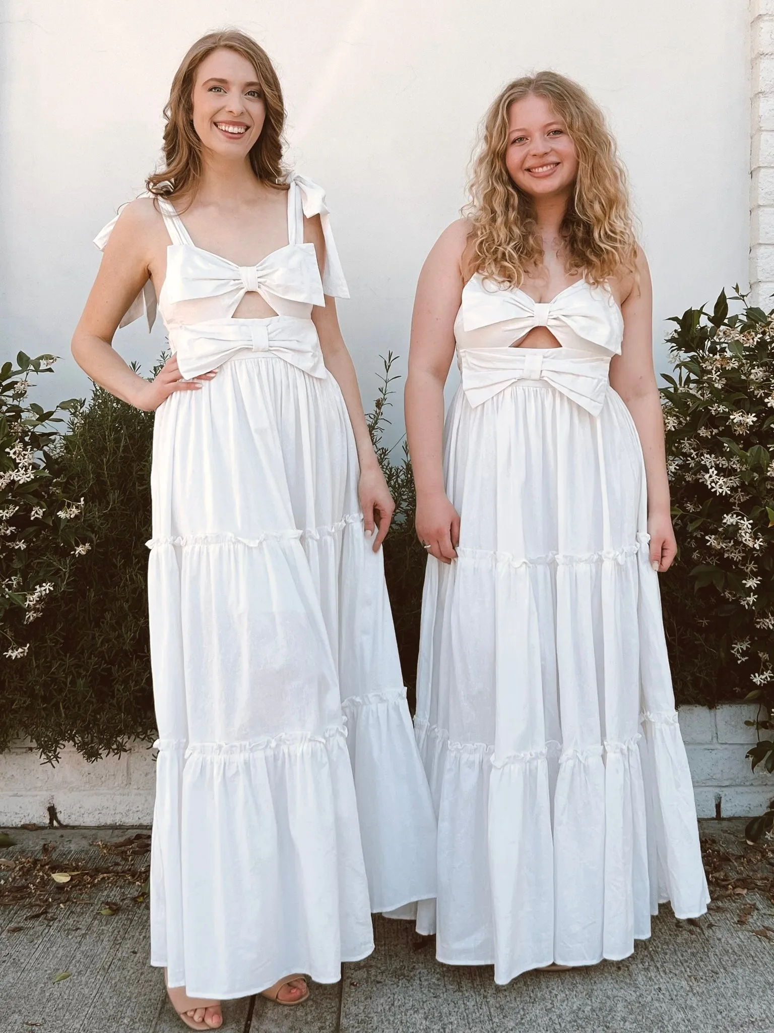 Tehani Bow Tiered Dress sold by Morning Lavender product image thumbnail 2