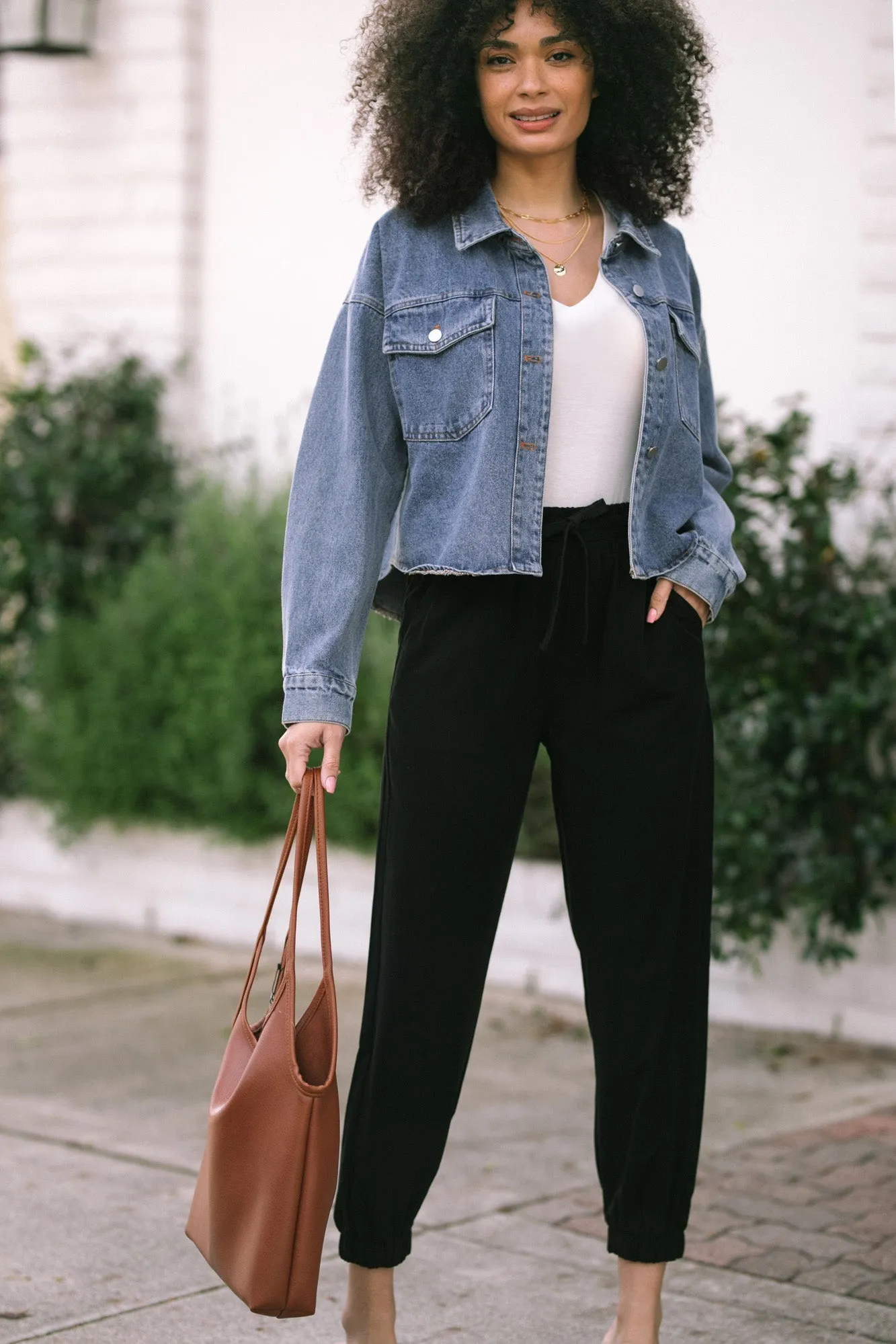 Logan Drawstring Joggers sold by Morning Lavender product image thumbnail 5