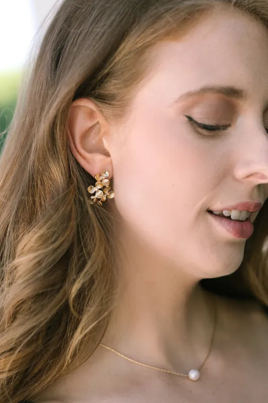 Maya Flower Cluster Earrings sold by Morning Lavender