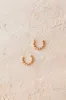 Eleanor Beaded Hoop Earrings sold by Morning Lavender