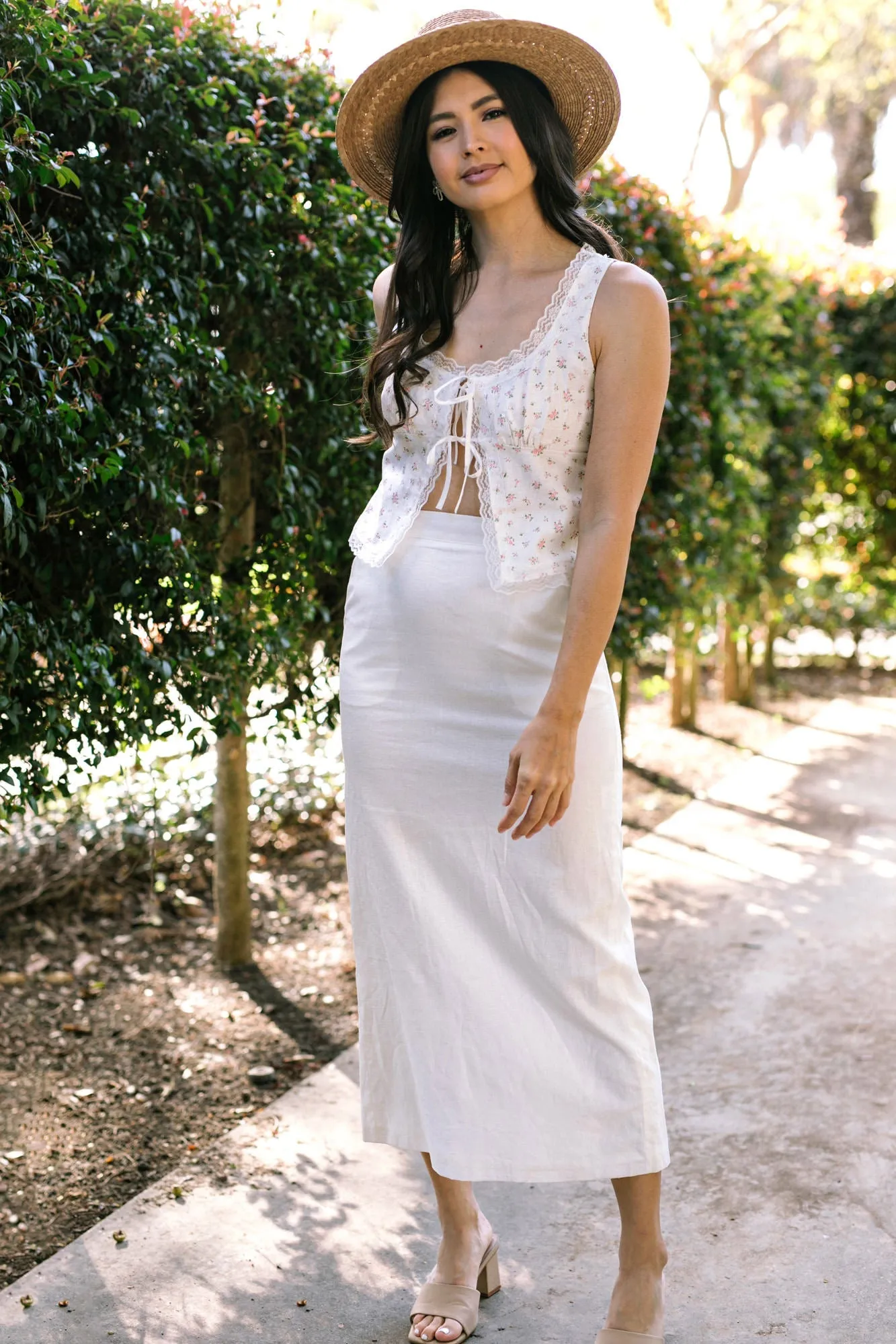 Rue Woven Maxi Skirt sold by Morning Lavender product image thumbnail 4