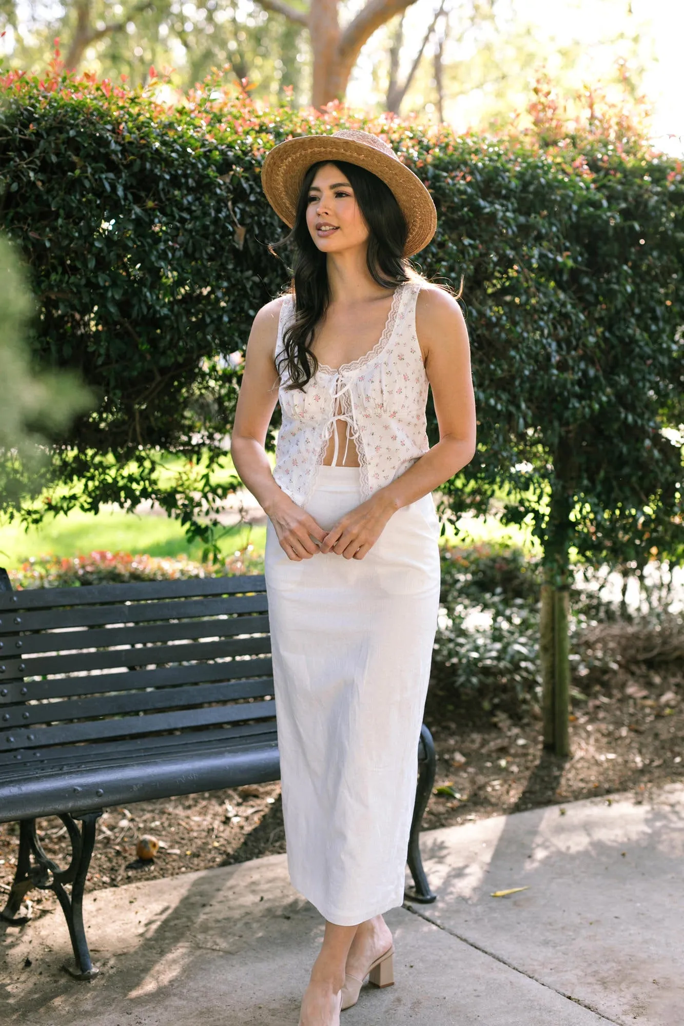 Rue Woven Maxi Skirt sold by Morning Lavender product image thumbnail 5