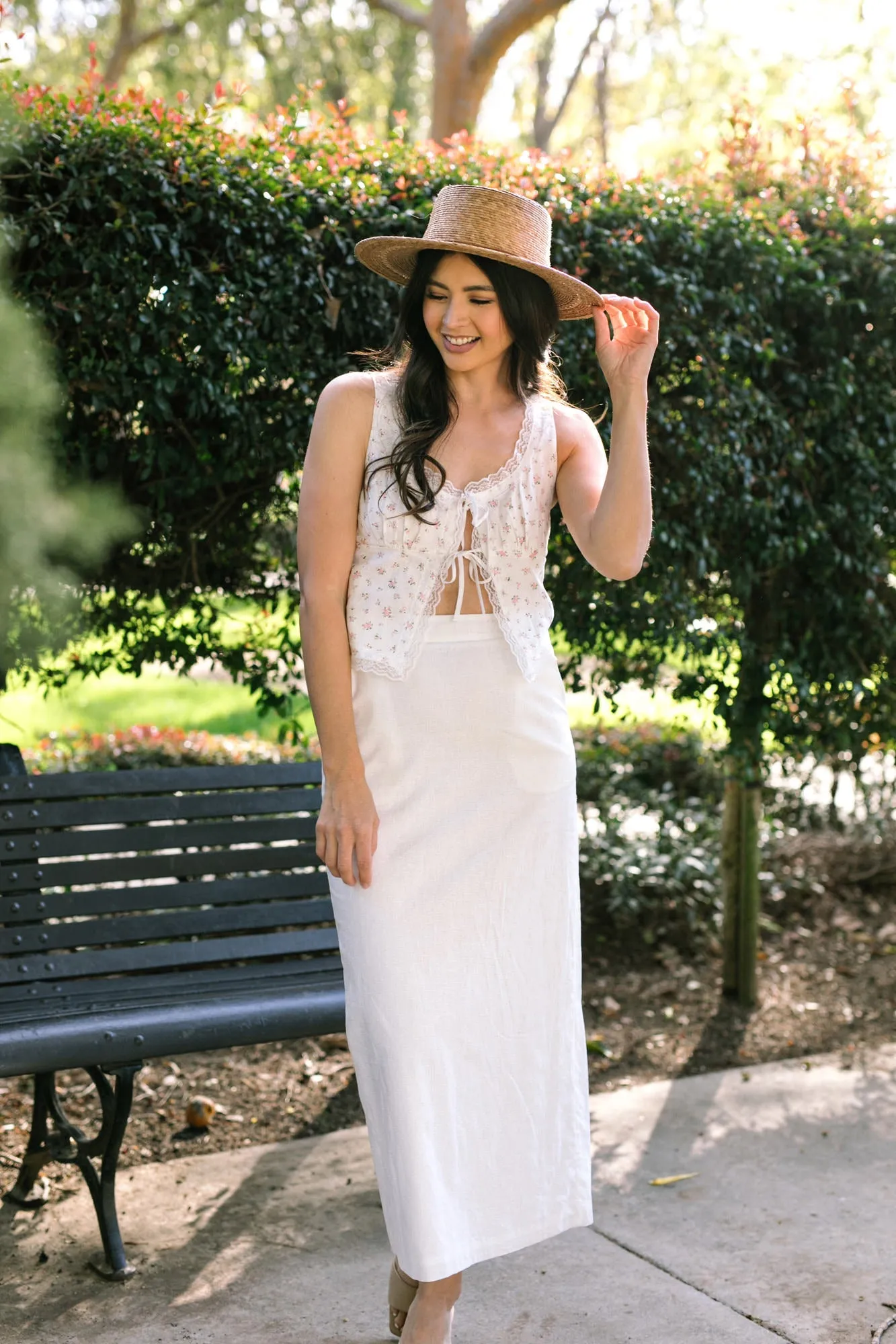 Rue Woven Maxi Skirt sold by Morning Lavender product image thumbnail 3