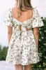 Callie Puff Sleeve Mini Dress sold by Morning Lavender
