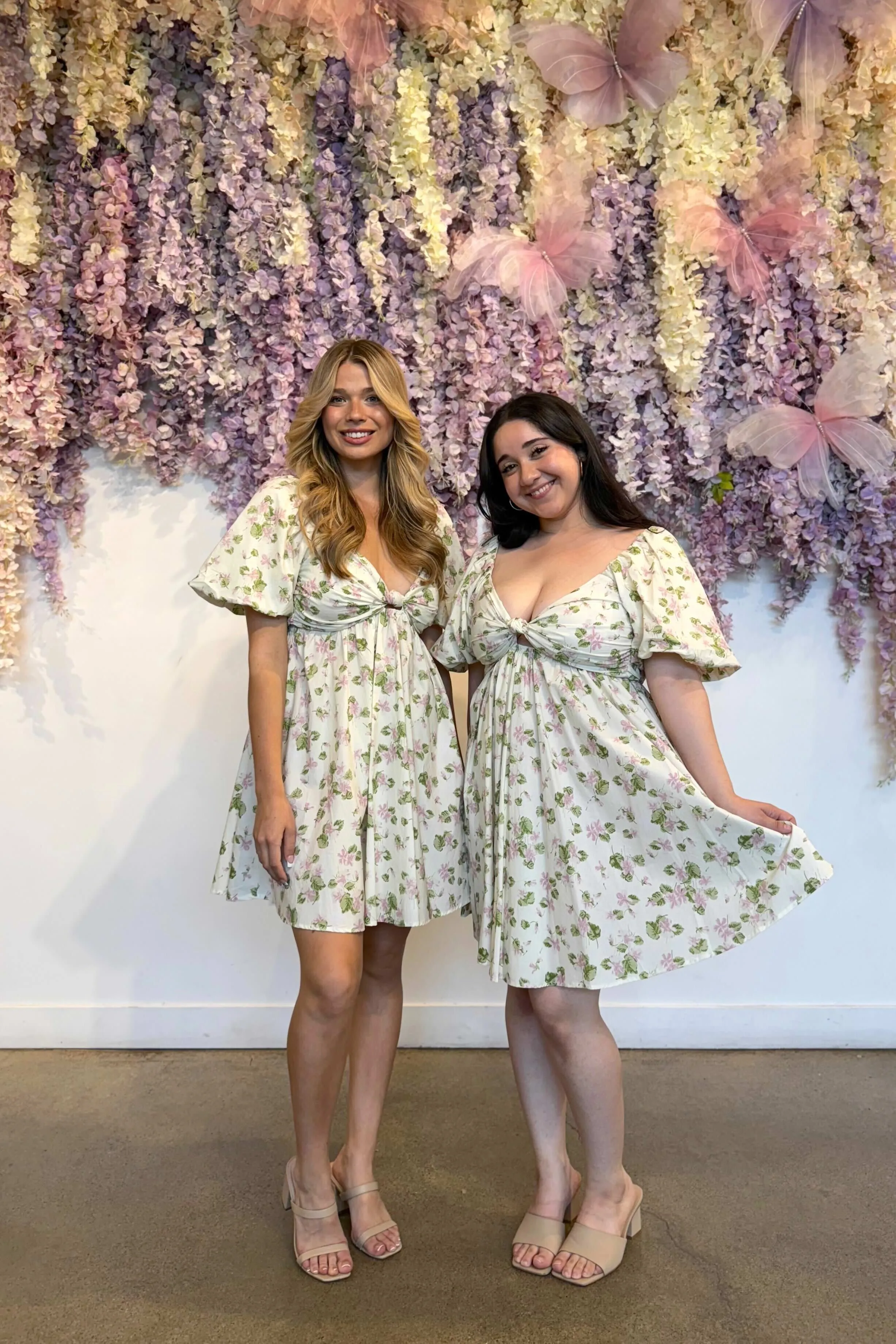 Callie Puff Sleeve Mini Dress sold by Morning Lavender product image thumbnail 2