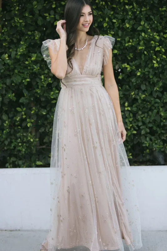 Wendy Tulle Maxi Dress made by Soieblu